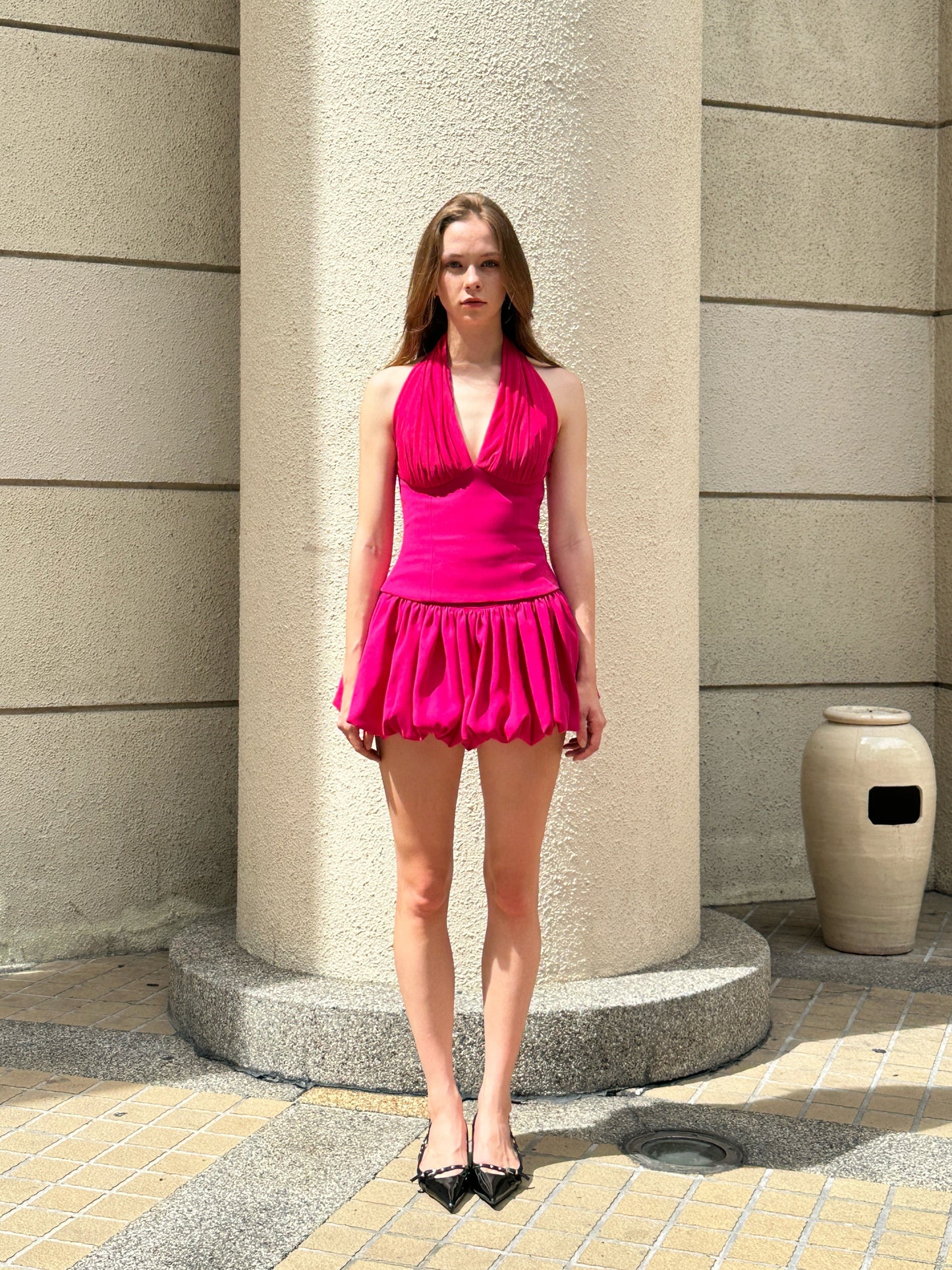 Liora Balloon Skirt with Shorts
