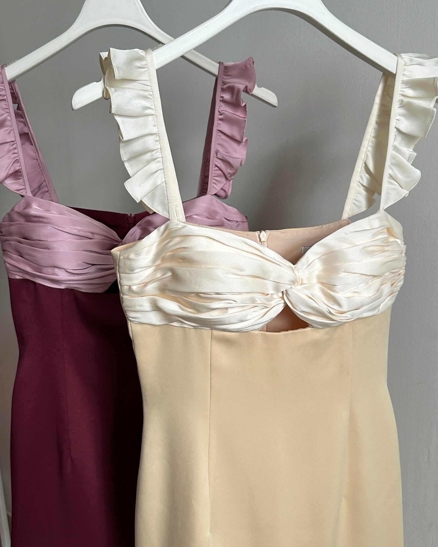 Vivienne Two-Tone Mini Dress